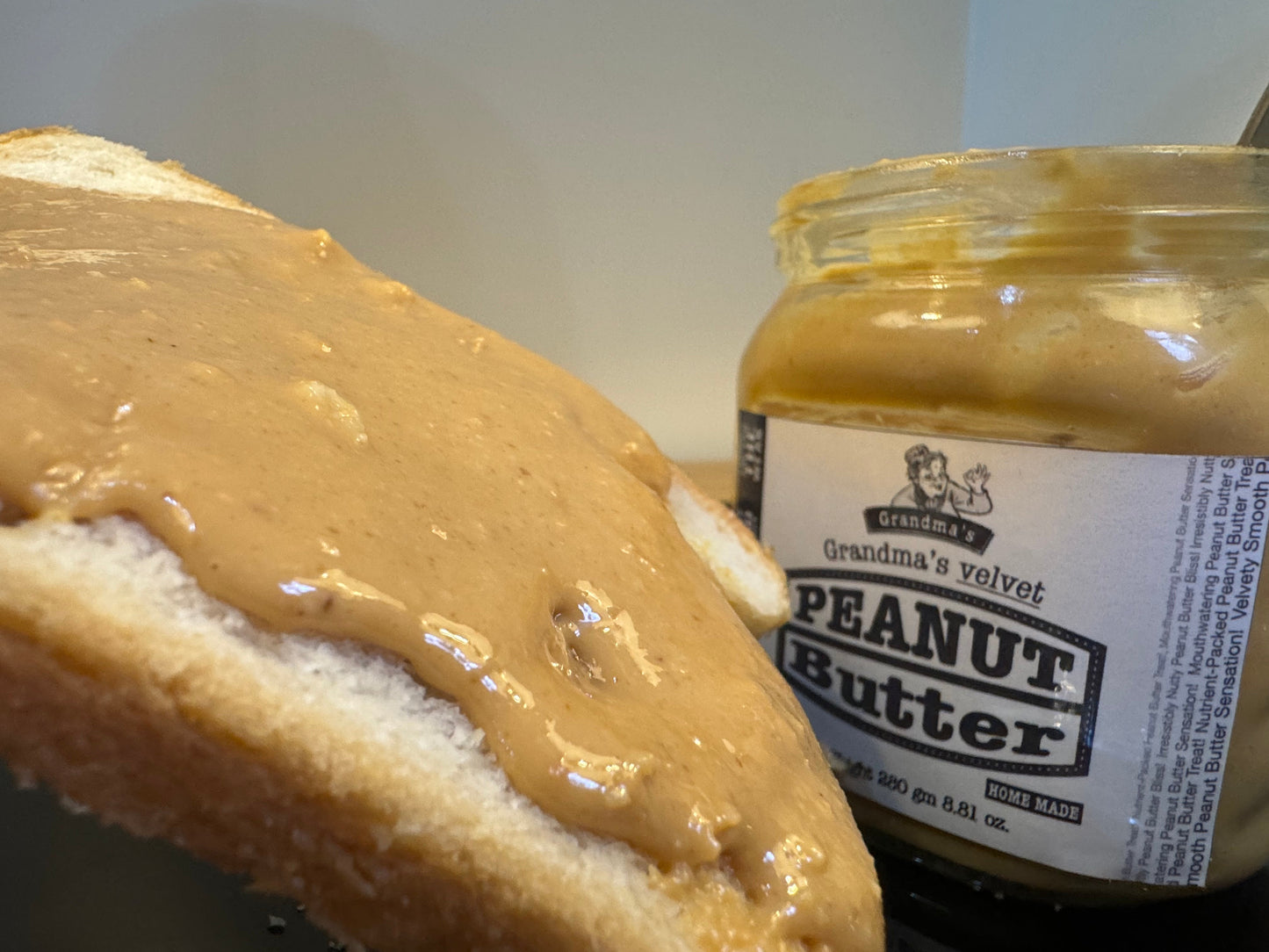 Grandmas Organic Peanut butter (Velvet)