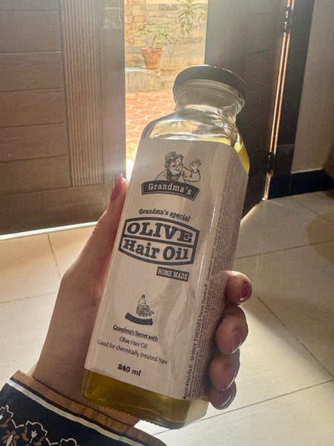 Grandma's Special Olive Hair Oil