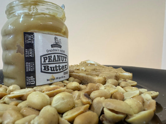 Grandmas Organic Peanut butter (Chunky)